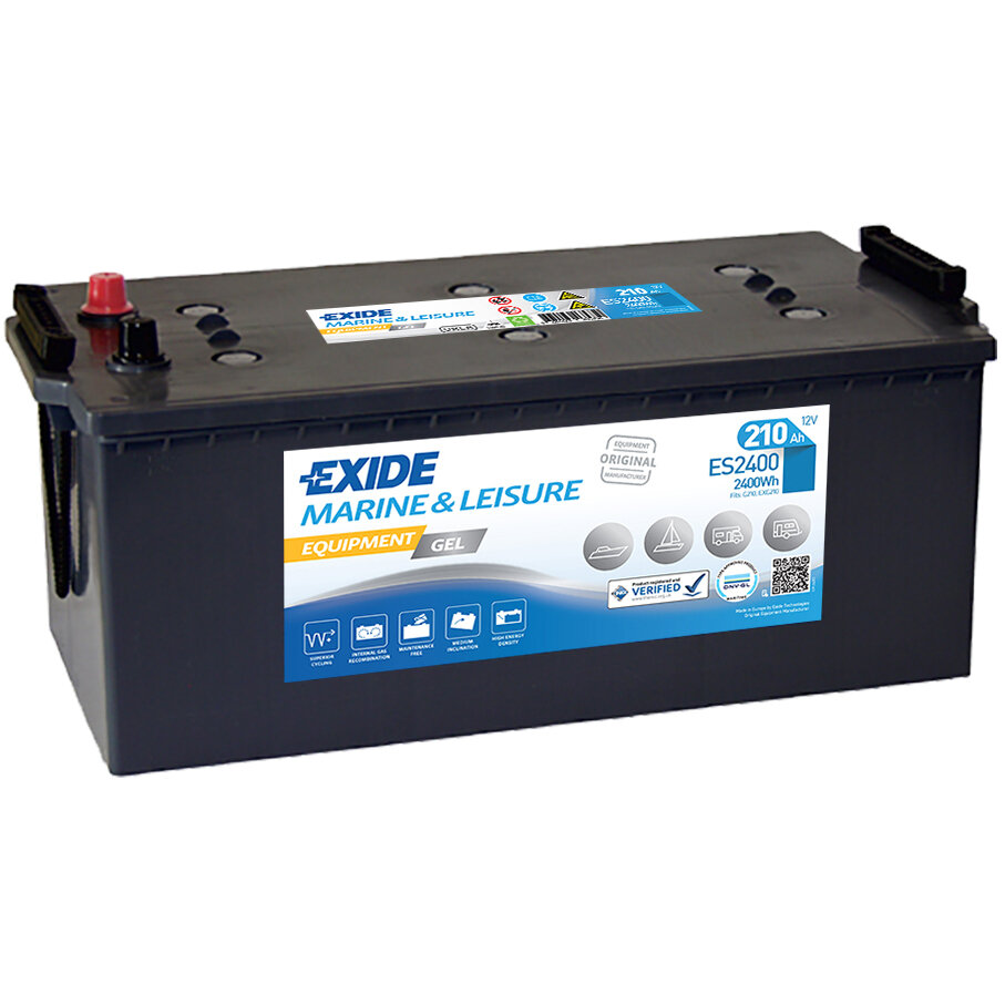 EXIDE Batterie Equipment GEL, 210 Ah, Typ ES 2400