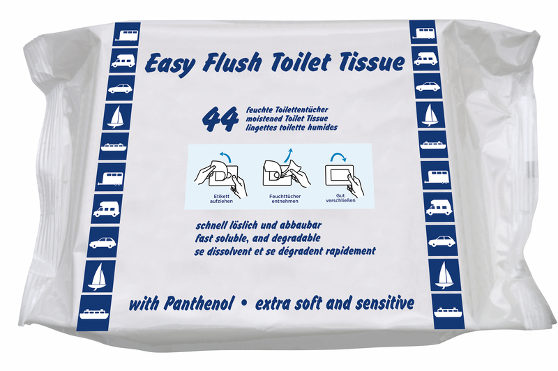 Yachticon Feuchte Toilettentücher Easy Flush