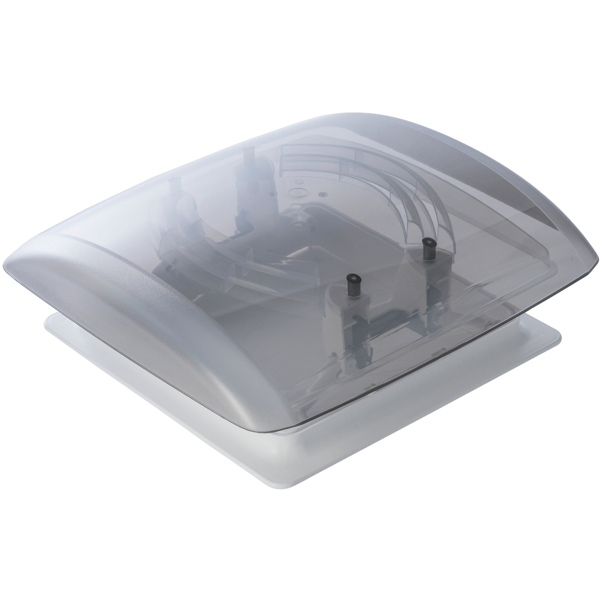MPK Dachhaube VisionVent S pro mit Fliegengitter und Verdunkelung, signalweiss