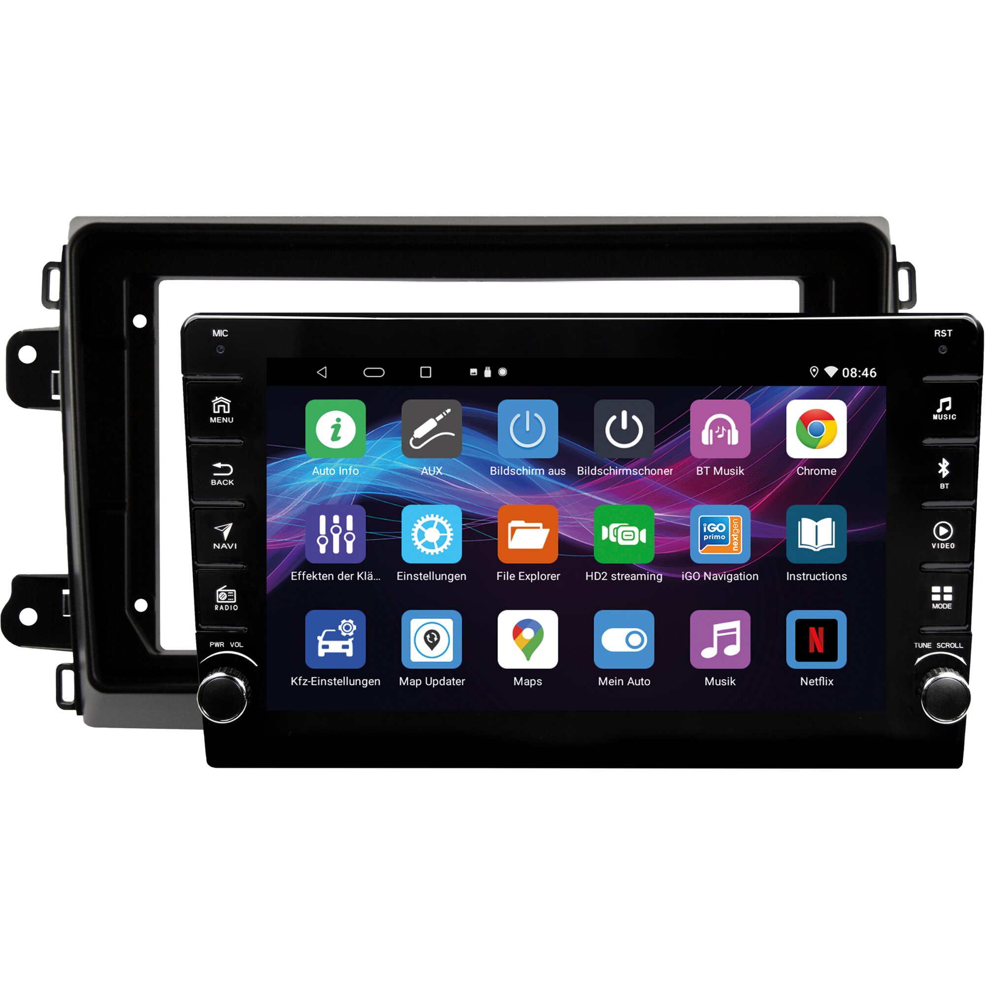 ESX Navigationssystem ESX Vision VNC830-DBJ für Fiat Ducato, Bj. 2006/07 - 2021/08