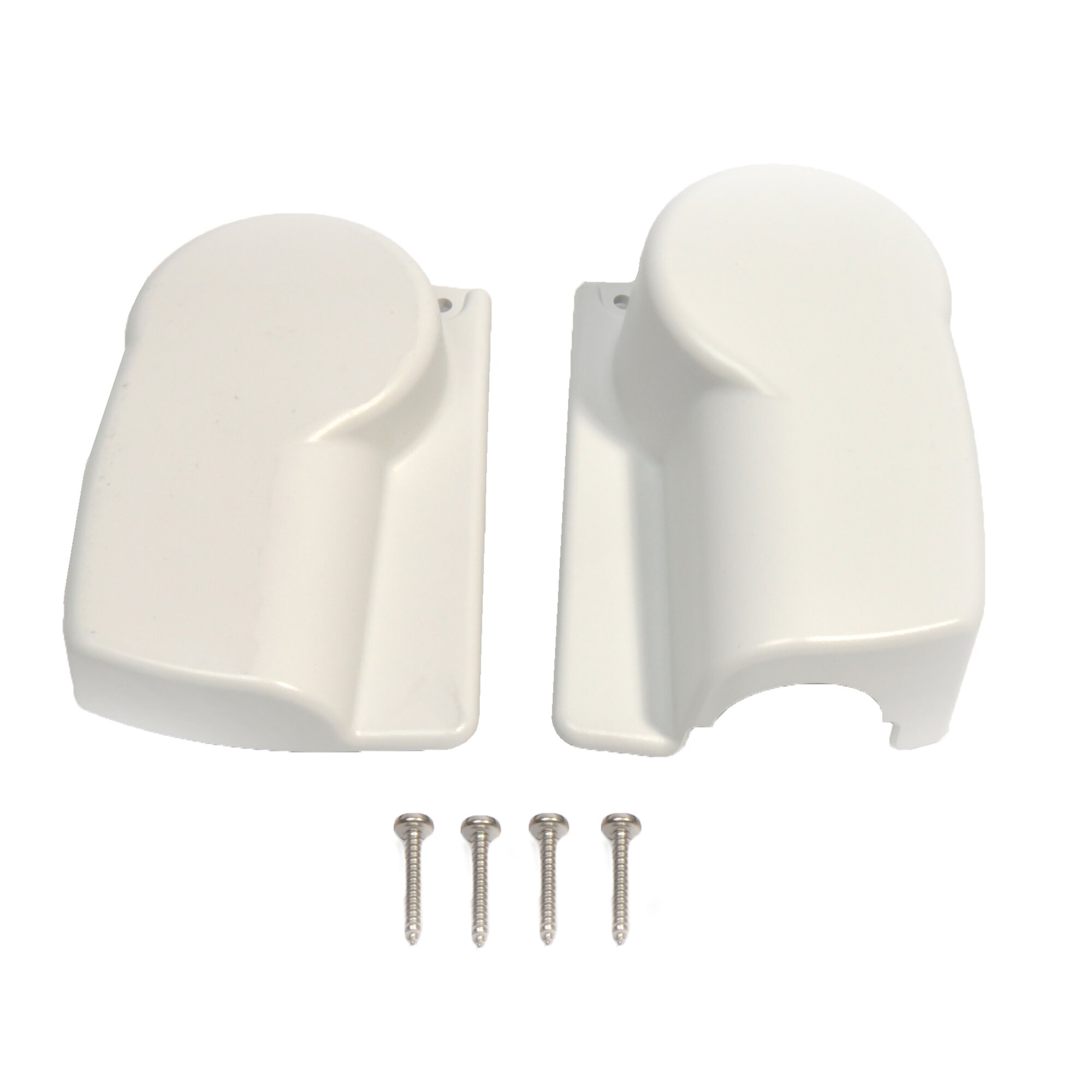 Thule Endkappen links + rechts weiss / zu 4900