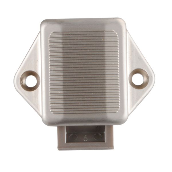 Häfele Mini Druckschloss Push-Lock silber