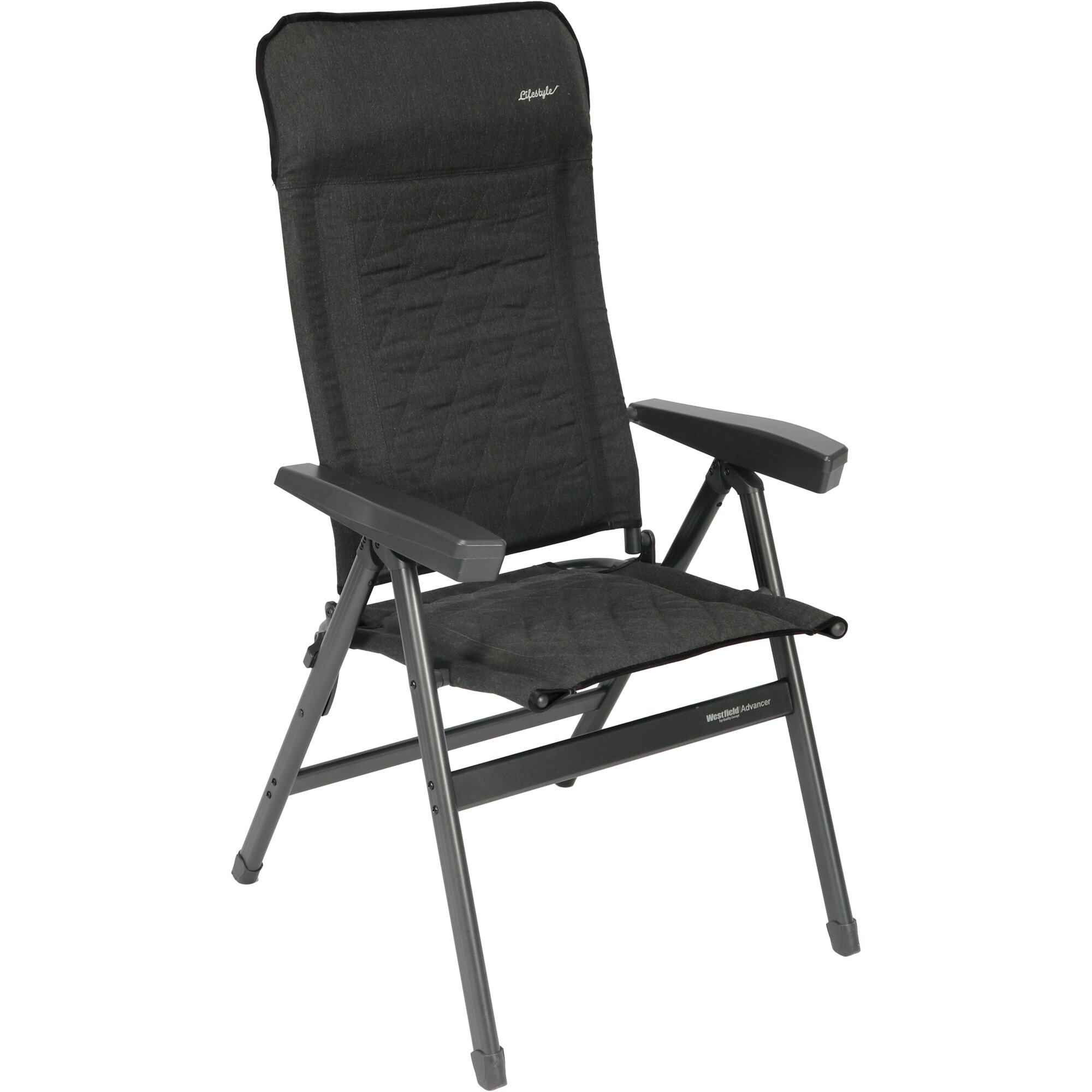 Westfield Campingstuhl ADVANCER LIFESTYLE, anthrazit, Polyacril-Faser