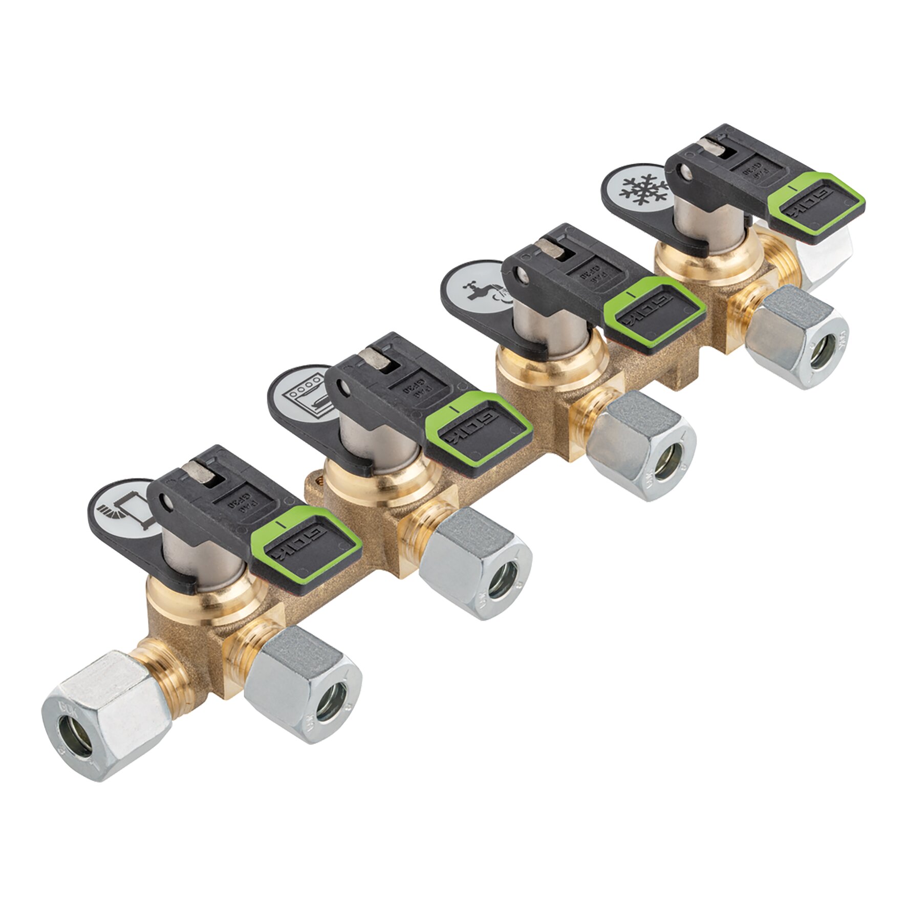 GOK Verteilerblock KSV-AB4 lang, ø 10 mm