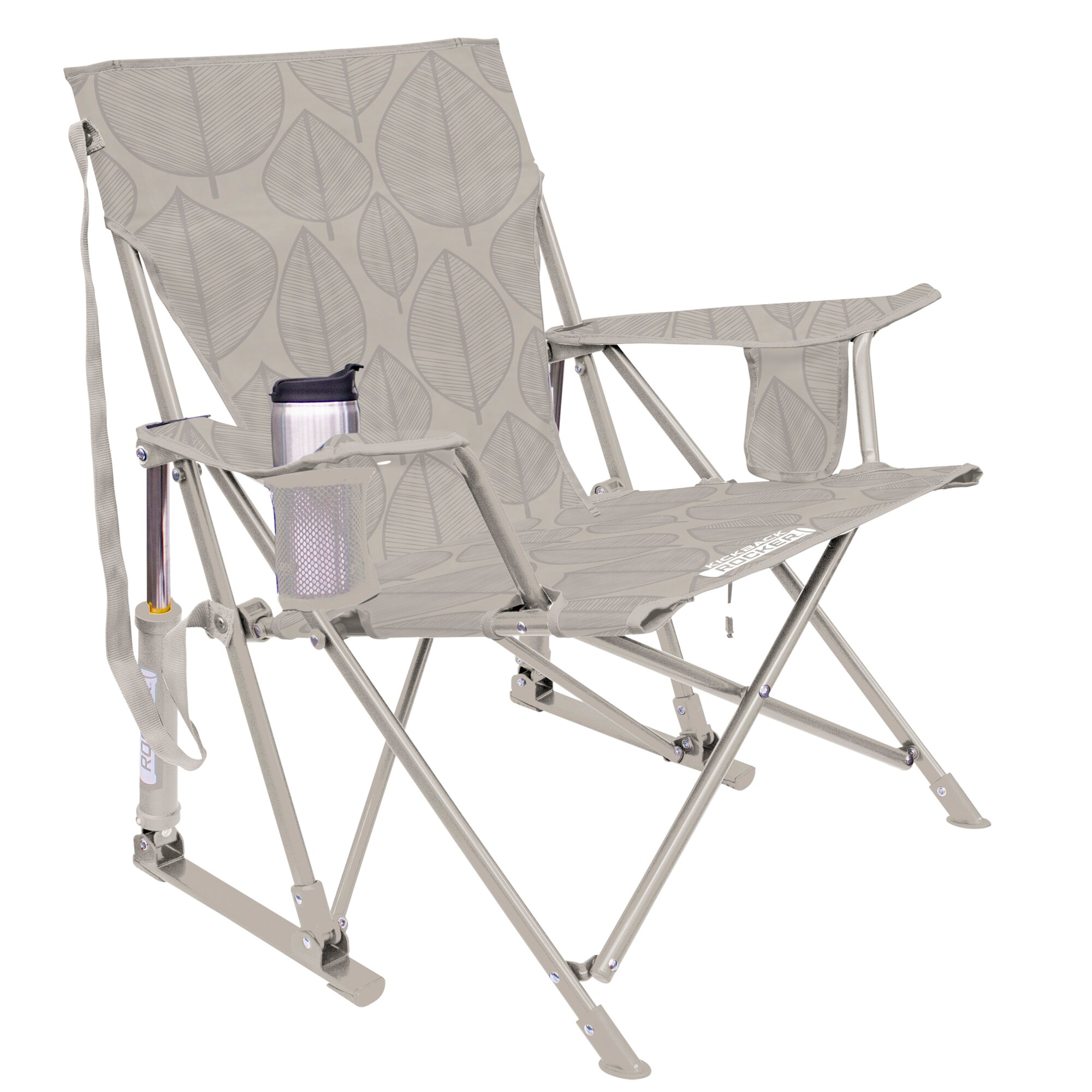 Camping-Schaukelstuhl Kickback Rocker™, hellgrau