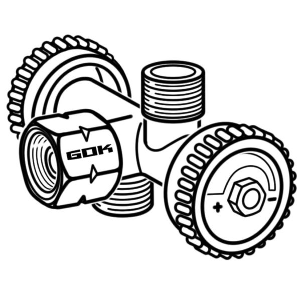 GOK  Gasventil 2-fach Verteiler