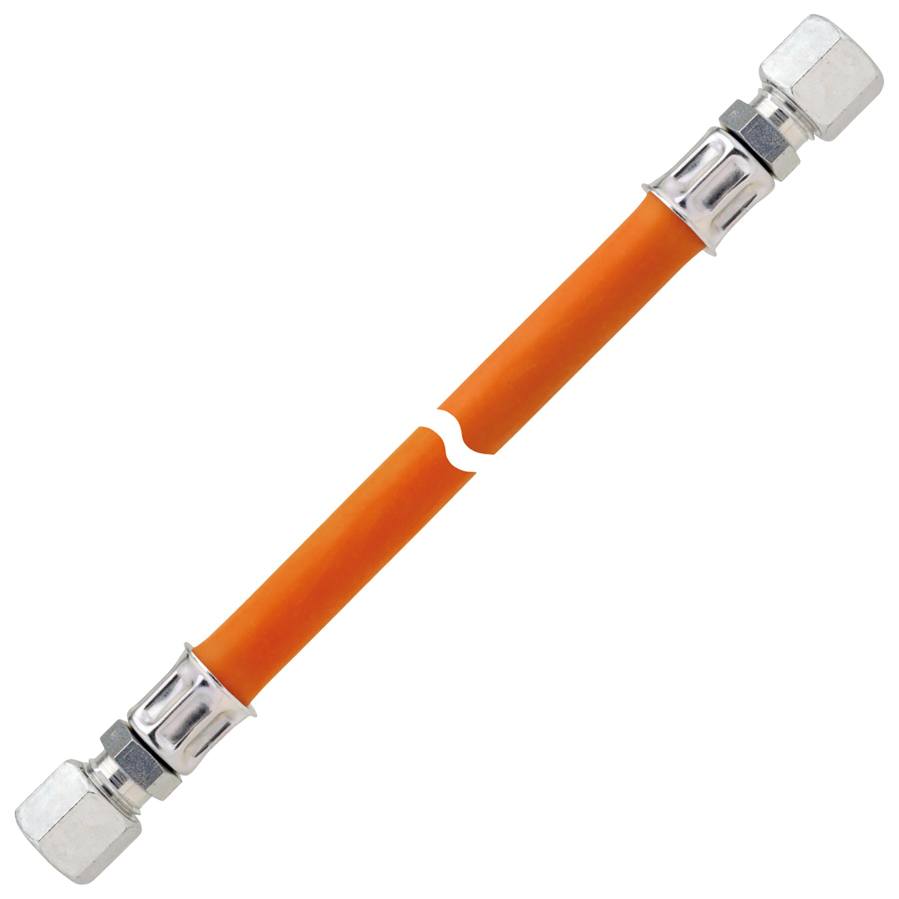 GOK Gas-Hochdruckschlauchleitung 10 bar bds. RVS 8 x 2000