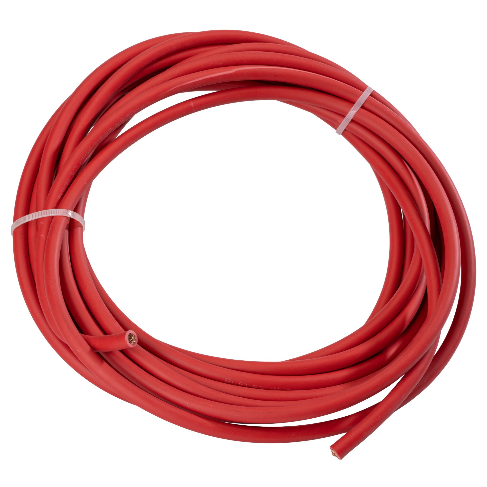 Menbaa Kabel 35 mm², rot, 10 meter hochflexibel