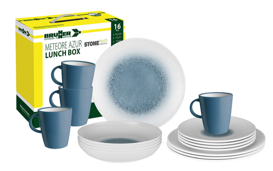 Brunner Geschirr-Set METEORE AZUR 16tlg.