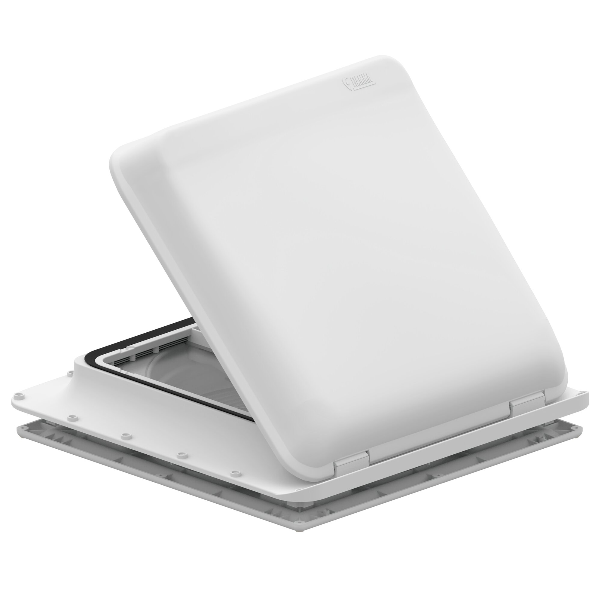 Fiamma Dachhaube Turbo Vent Premium, weiss