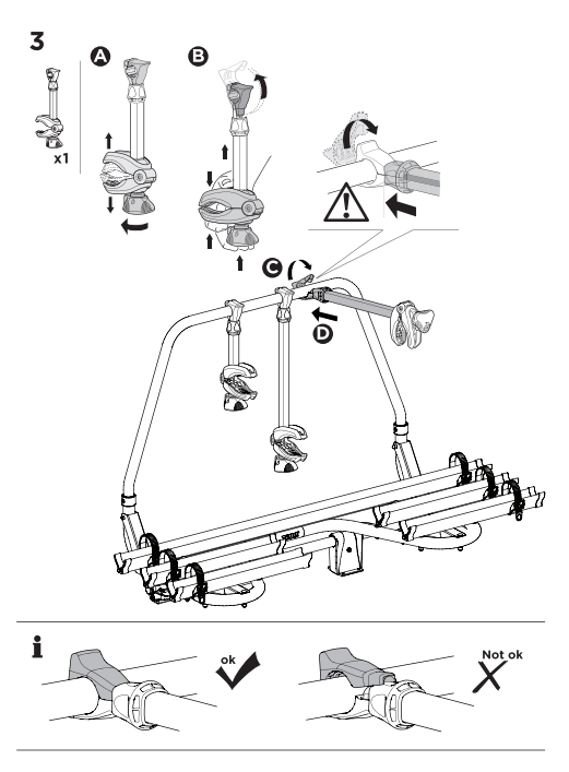 Thule Erweiterung-Satz für 3 Bike