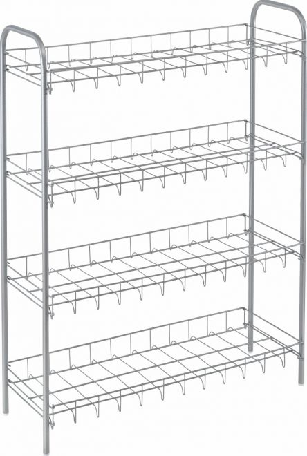Metaltex Schuhregal Sprinter 4-Etagen 12 Paar