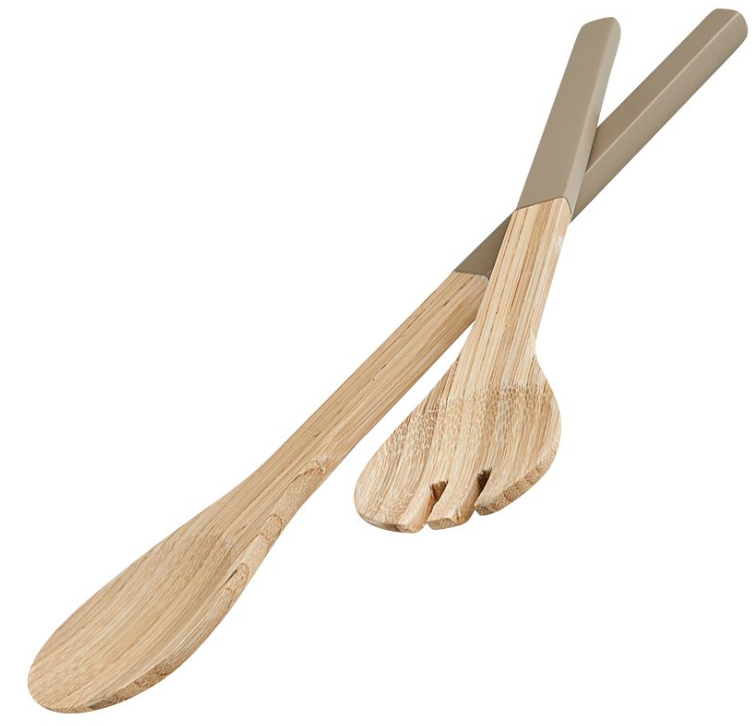 Zeller Bambus-Salatbesteck