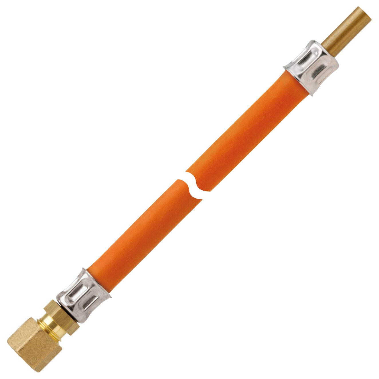 GOK Gas-Hochdruckschlauchleitung 10 bar RVS 8 x RST 8 x 800 MS
