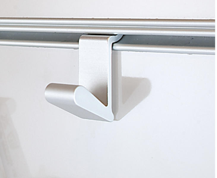  Alu-Haken klein zu Alu-Profilleiste