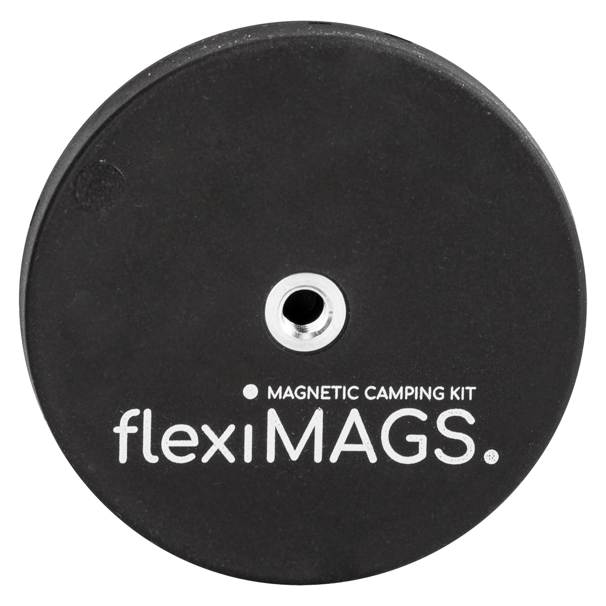 flexiMAGS Magnet rund flexiMAGS, schwarz, 66 mm, flexiMAG-66, 2er Set