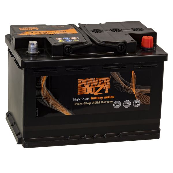 PowerBoozt AGM Batterie Dual Purpose, 70 Ah, PB-70 AGM
