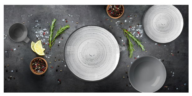 Brunner Geschirr-Set Midday TIVOLI 12tlg. mit Antislip