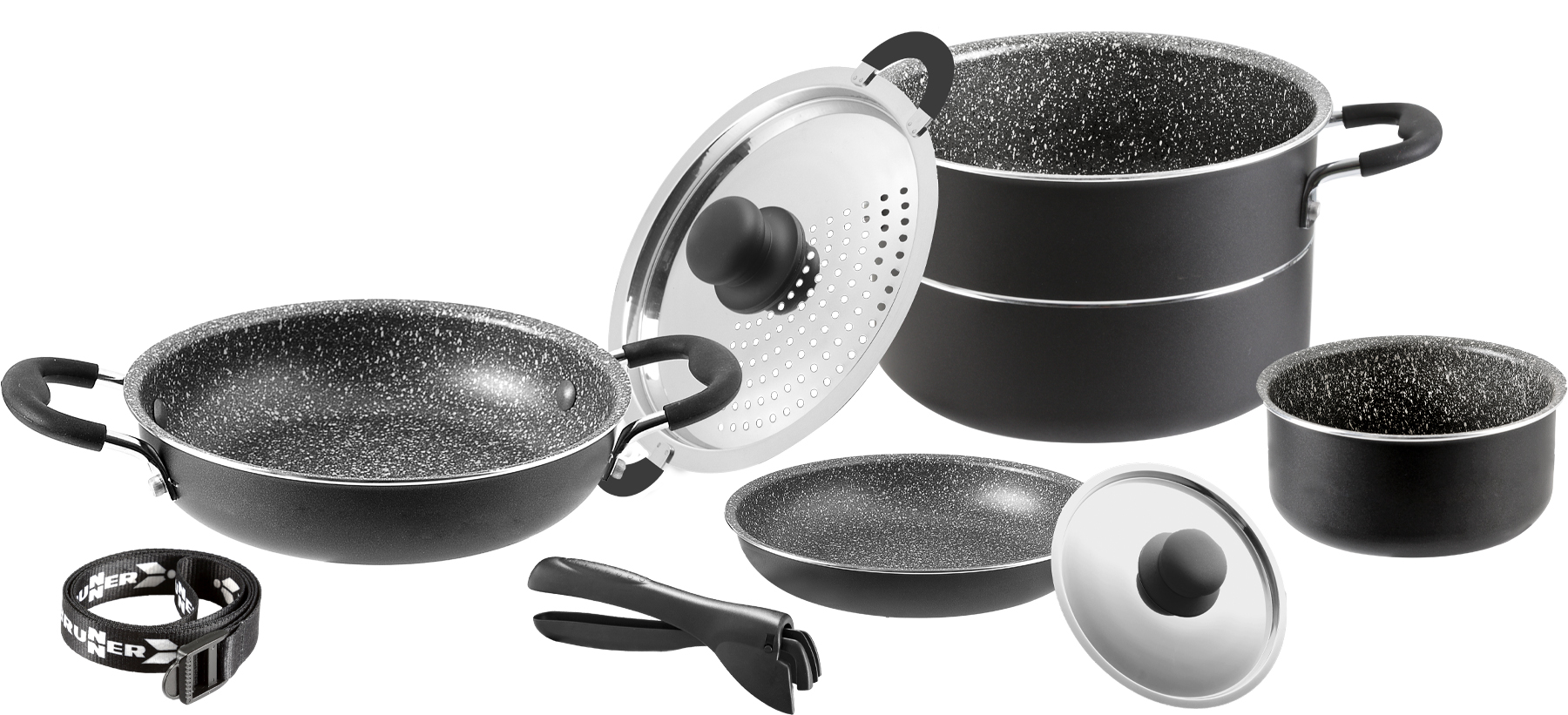 Brunner Pfannen-Set PIRATE 7+1