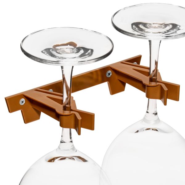 Doppel-Glasshalter Standard 2er