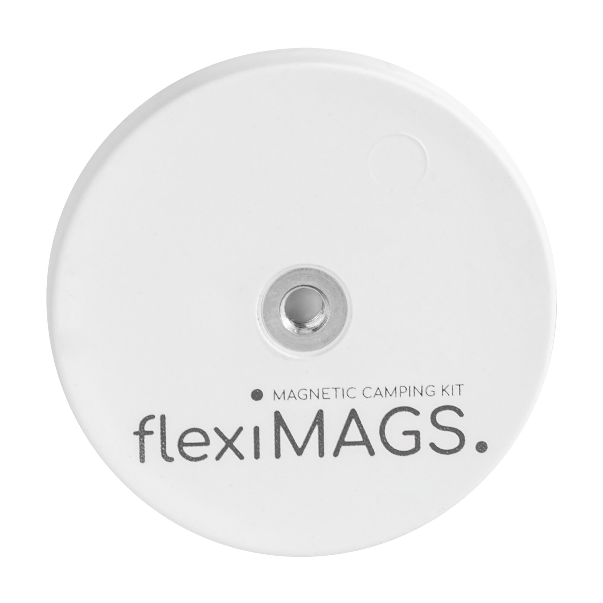 flexiMAGS Magnet rund flexiMAGS, weiss, 43 mm, flexiMAG-43, 4er Set