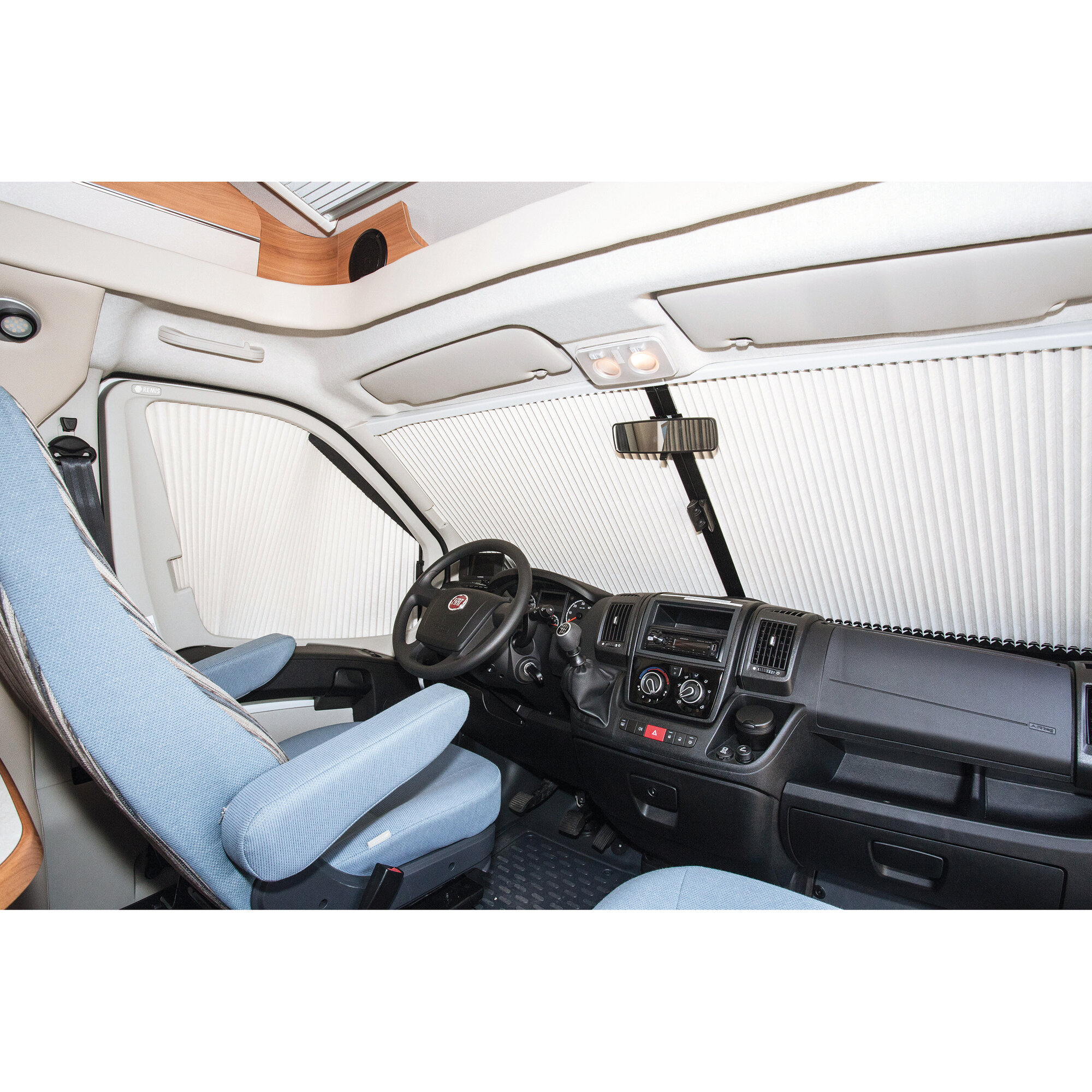 Remis Seitenscheibenverdunkelung REMIfront, beige für Fiat Ducato ab Bj. 2021/09