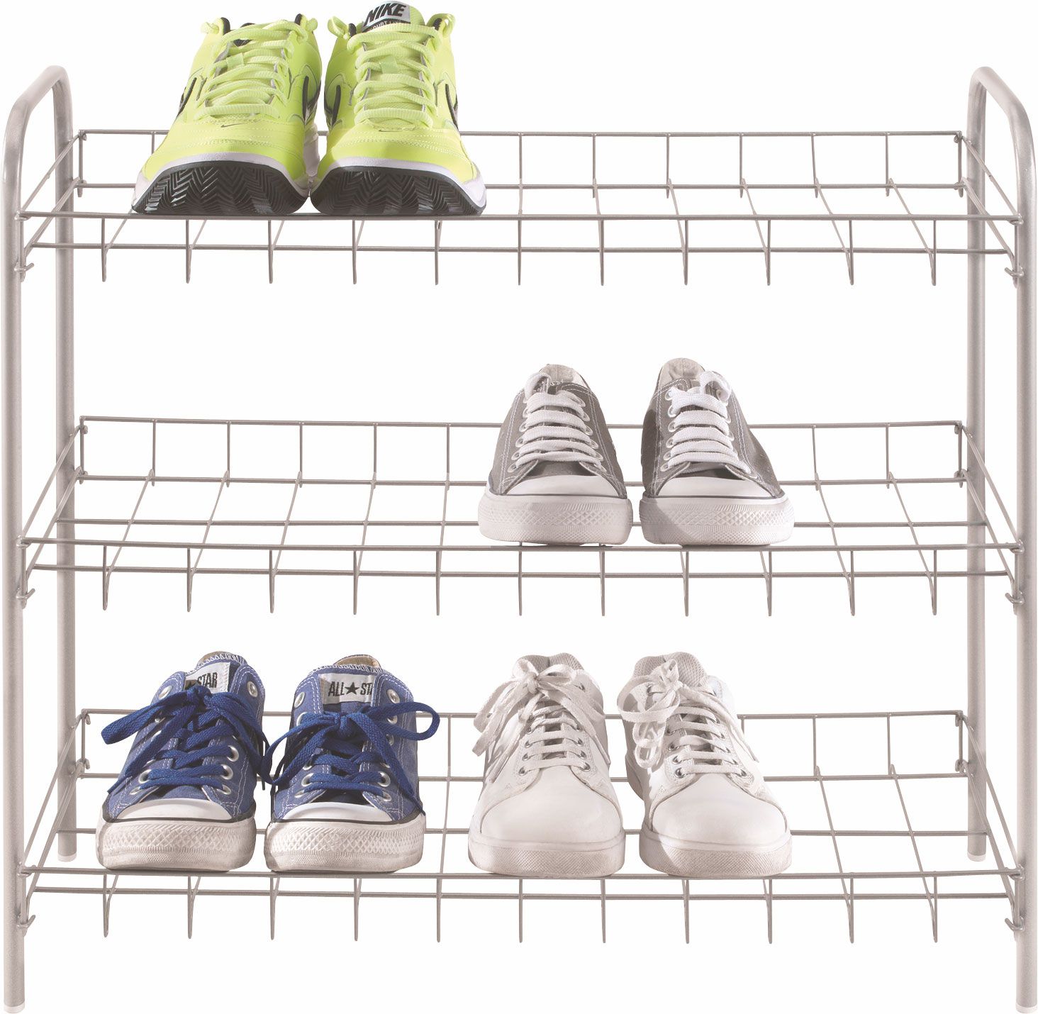 Metaltex Schuhregal Sprinter 3-Etagen 9 Paar