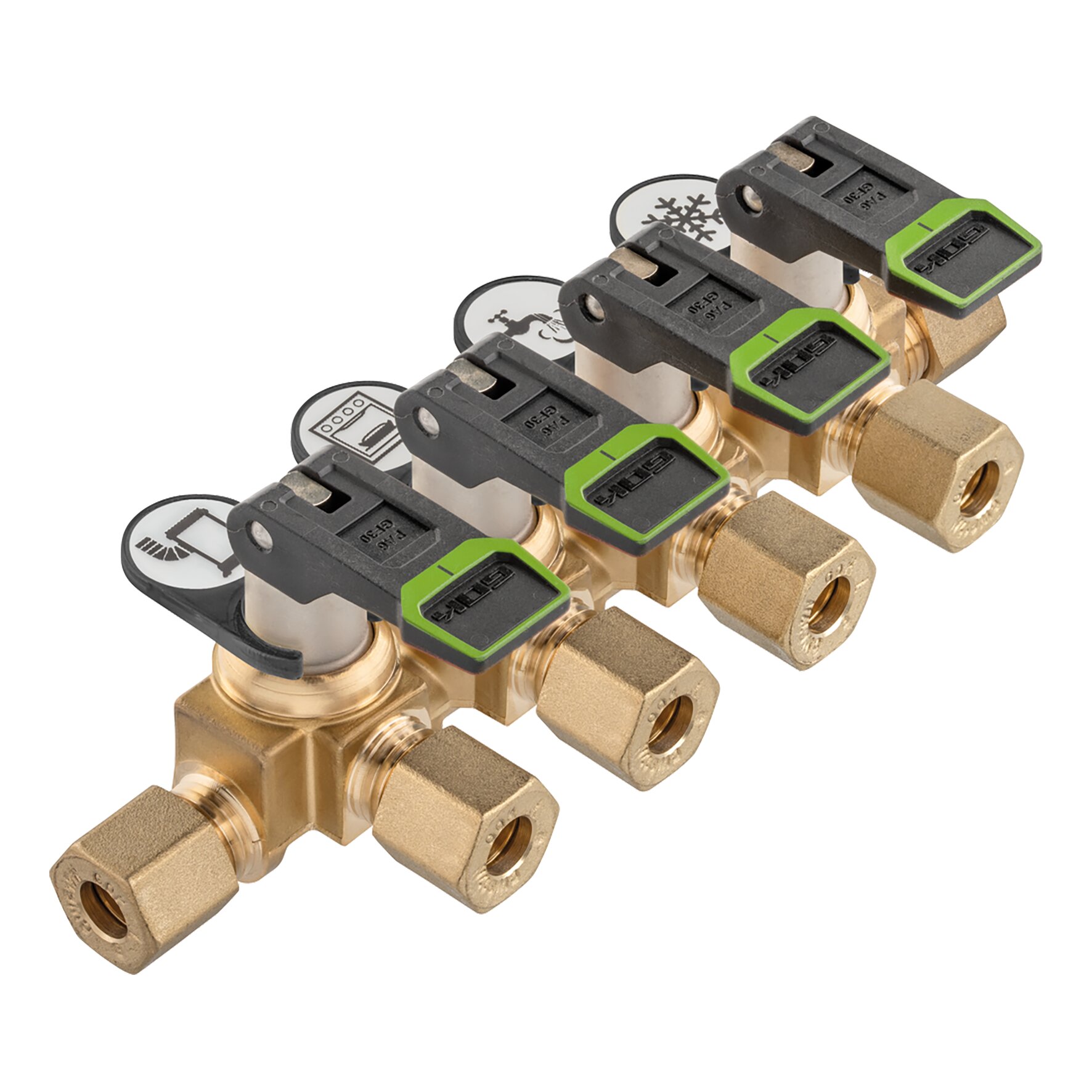 GOK Verteilerblock KSV-AB4, 4 Abgänge