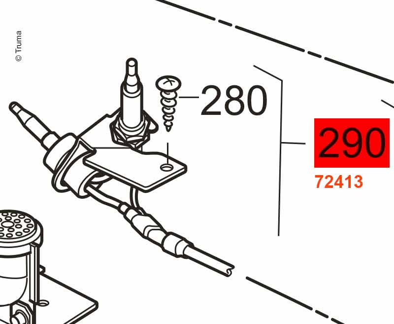Truma Thermoelement S3004/S5004