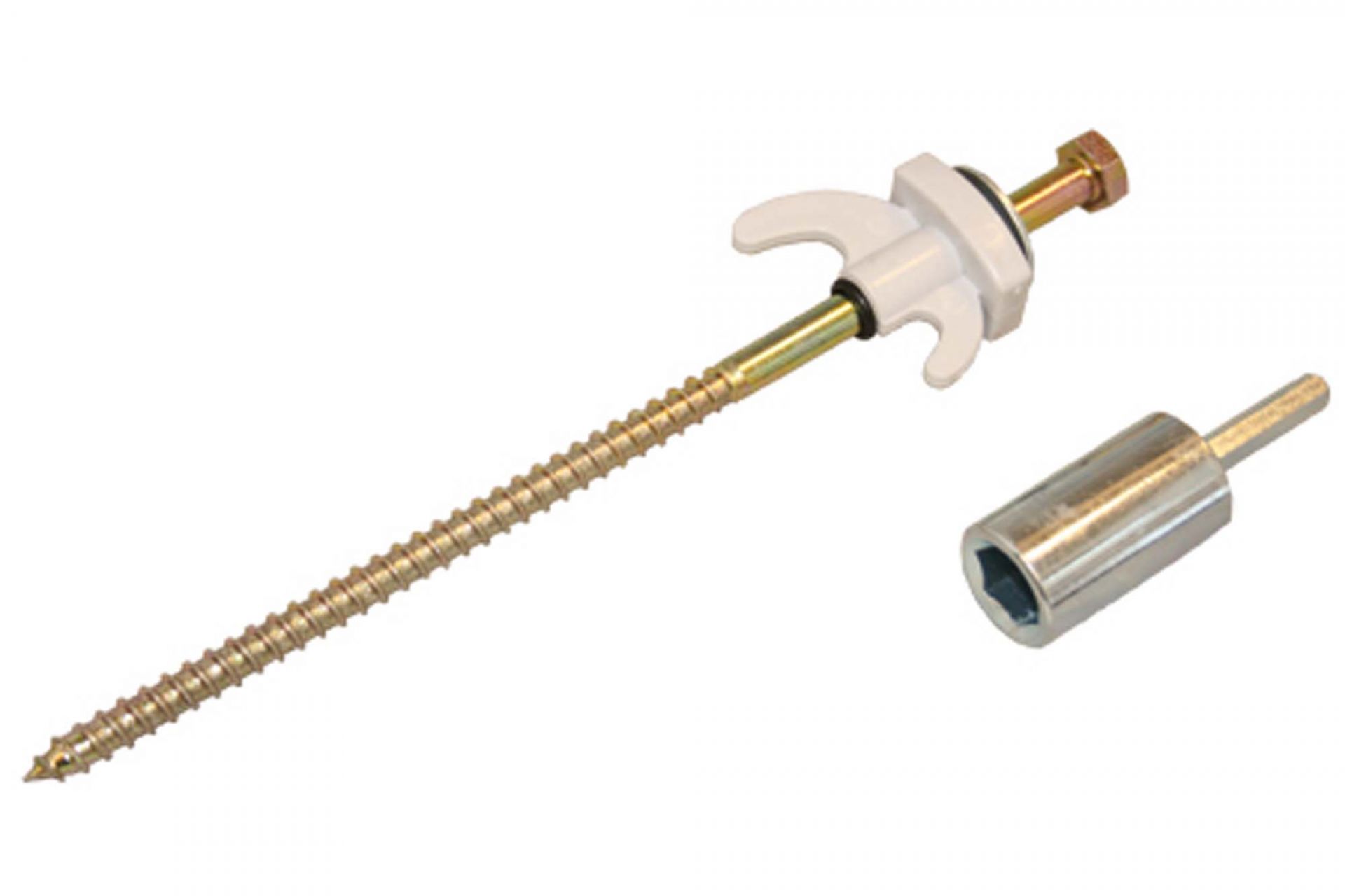 Schraub-Erdnägel 19.5cm / 20er / gemischte Böden