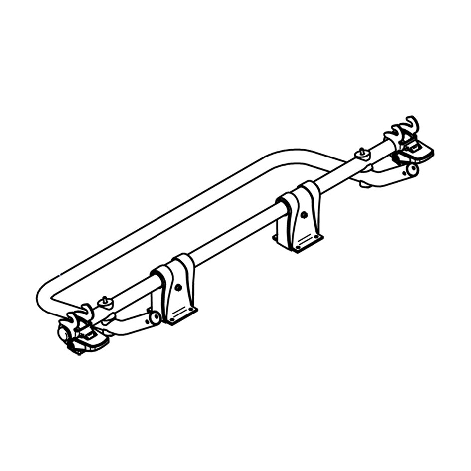 Thule Schienenbügel-Träger Thule Caravan Smart / Superb SV