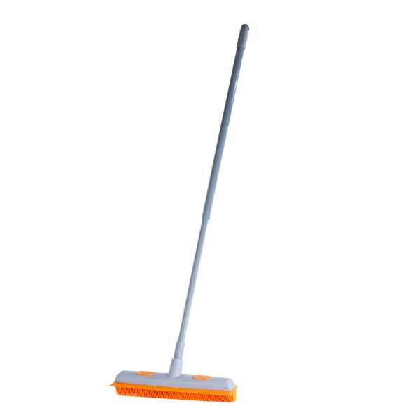 Bürstenmann Gummi-Besen teleskopierbarer 69-124cm
