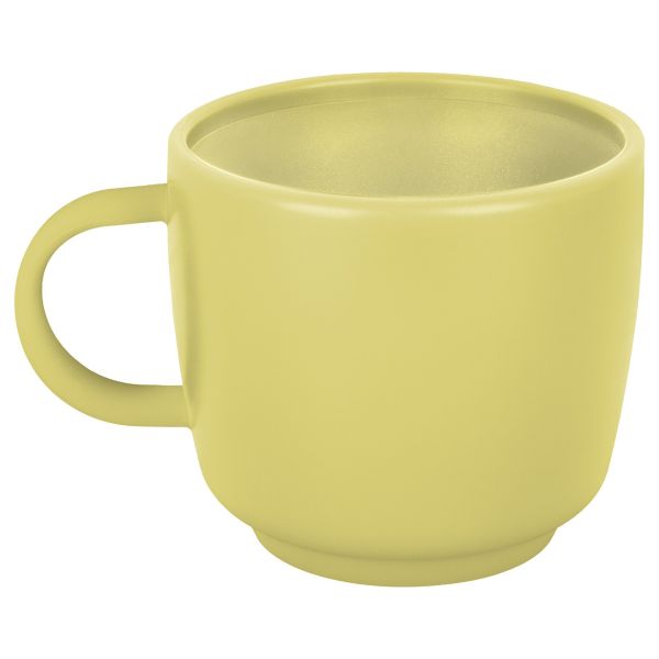 Brunner Henkelbecher Cappuccino, gelb