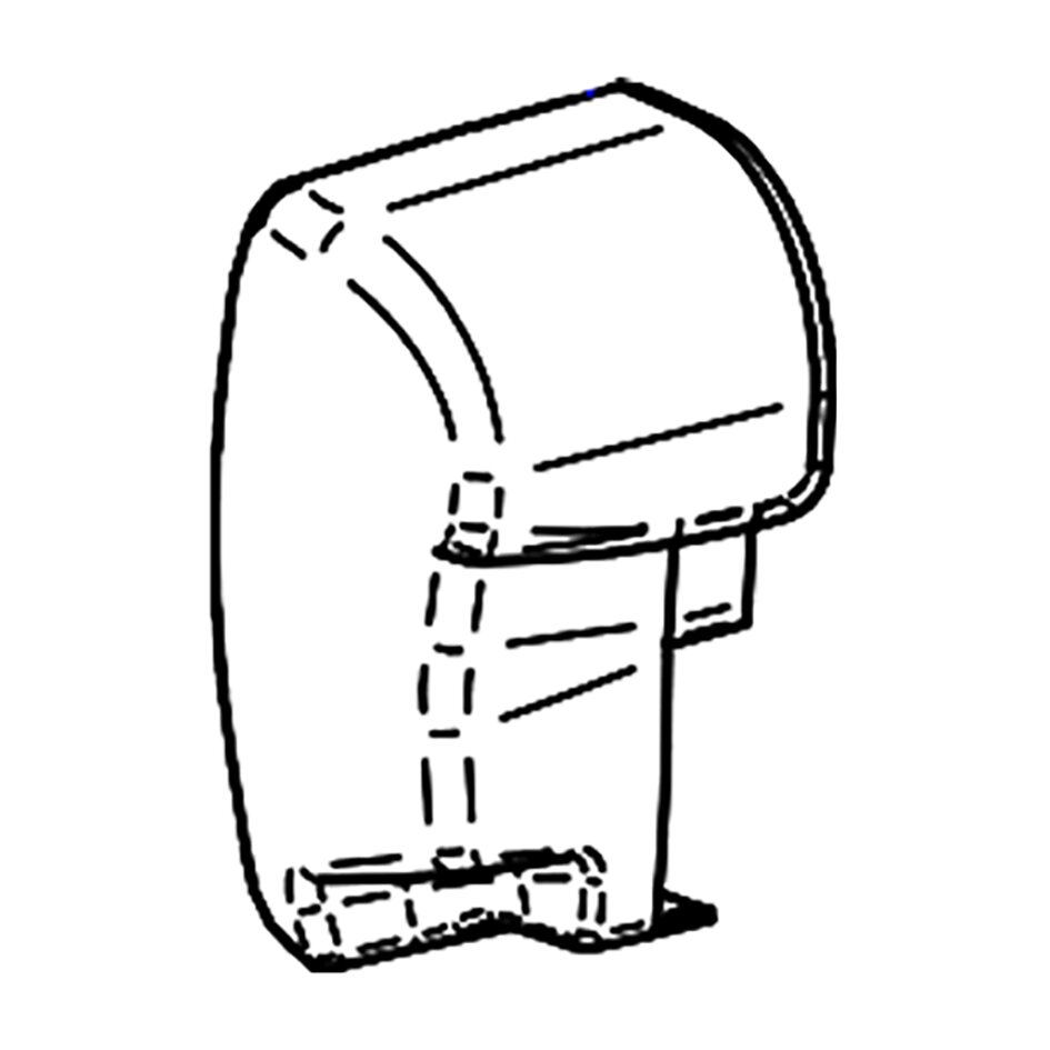 Thule Endkappe links (Motor) TO 8000, anthrazit