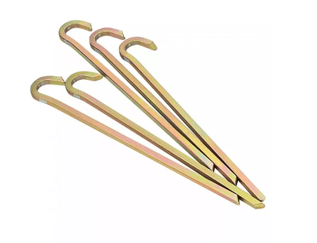 Berger 4-Kant Erdnagel 30cm / 5er / extrem harte Böden