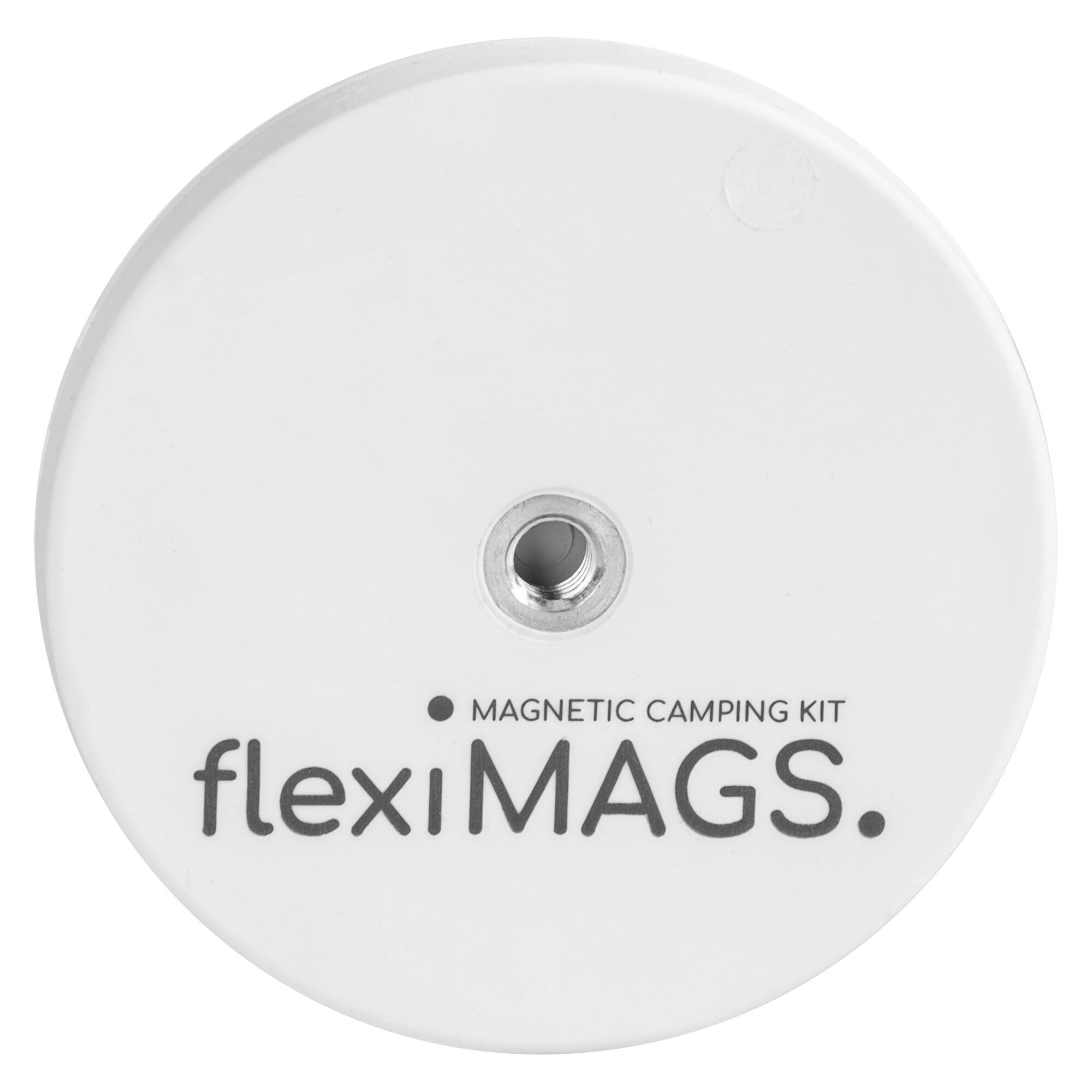 flexiMAGS Magnet rund flexiMAGS, weiss, 66 mm, flexiMAG-66, 2er Set