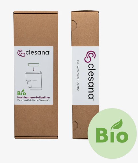 Clesana BIO Barriere Folienliner für C1 Toilette