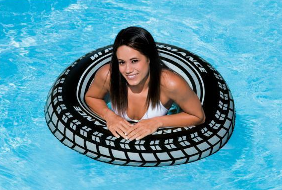 Intex Schwimmreifen Giant Autoreifen ø 91cm