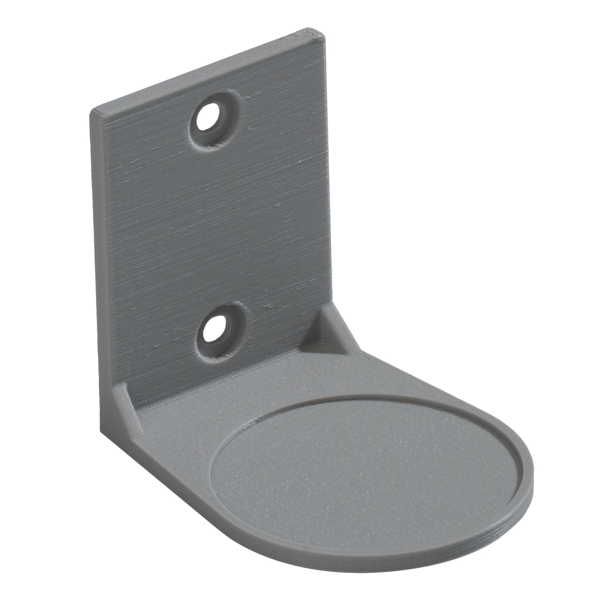 Thitronik Adapter für Rauchmelder zur Wandmontage für T.S.A. Funk-Rauchmelder, grau