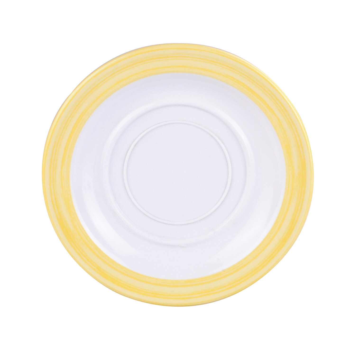 Waca Geschirrserie Family Bistro, gelb, Untertasse