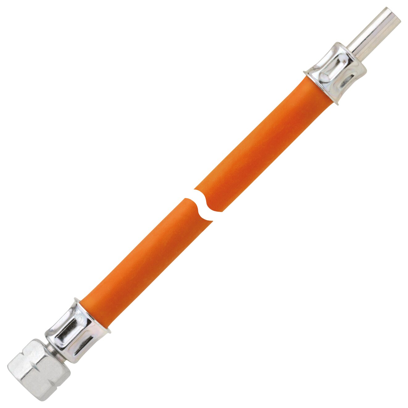GOK Gas-Mitteldruckschlauchleitung  10 bar G 1/4 LH-ÜM x RST 8 x 400 SV