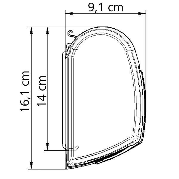 Thule Wandmarkise Omnistor 5200 / 4.5m 