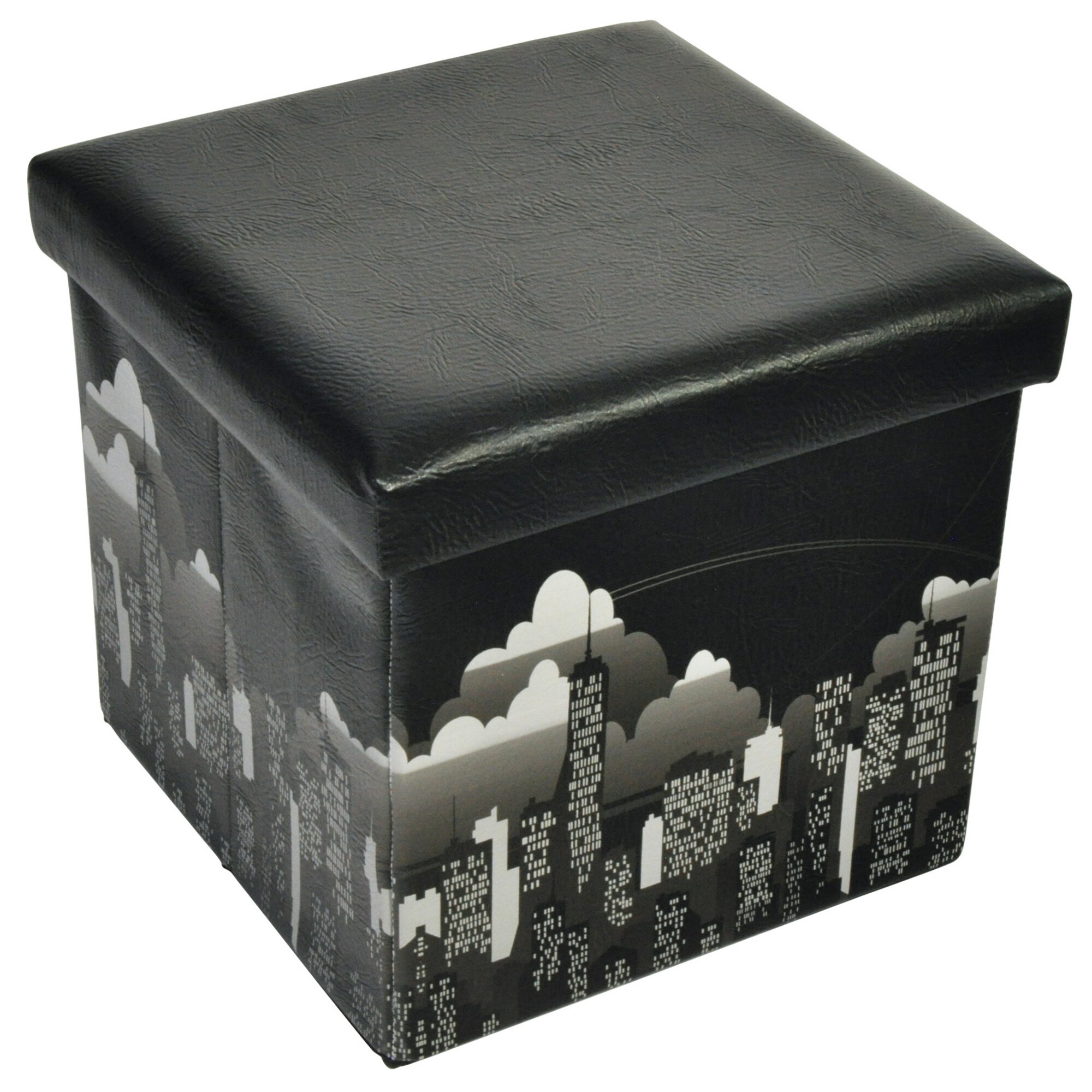 Aufbewahrungsbox / Polsterhocker New York