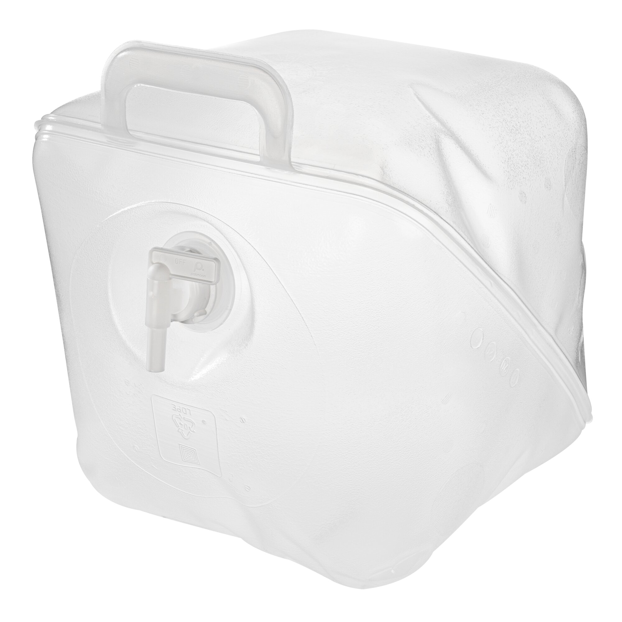 Comet Kanister faltbar und Auslaufhahn 20l / transparent
