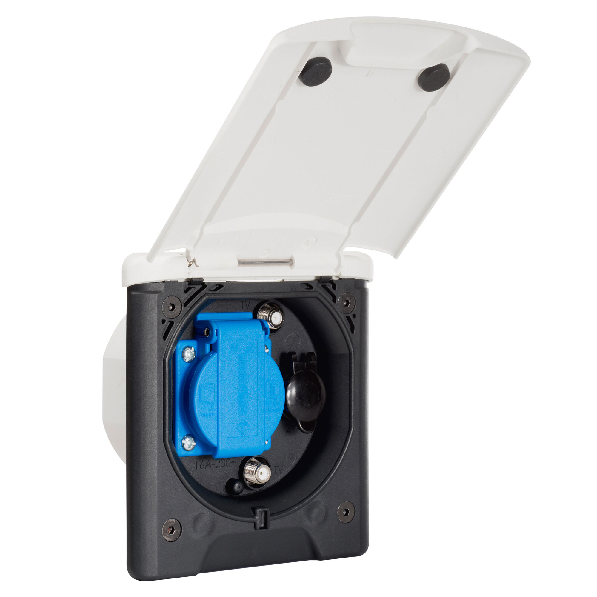 Universal- Vorzeltsteckdose 230V