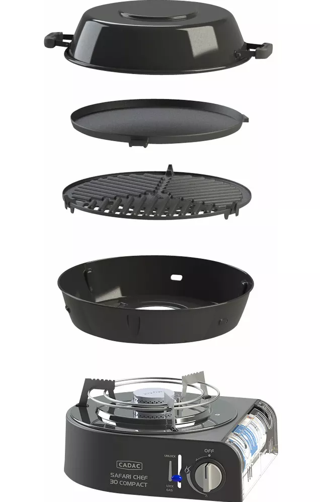  Kartuschengrill Safari Chef Compact 30