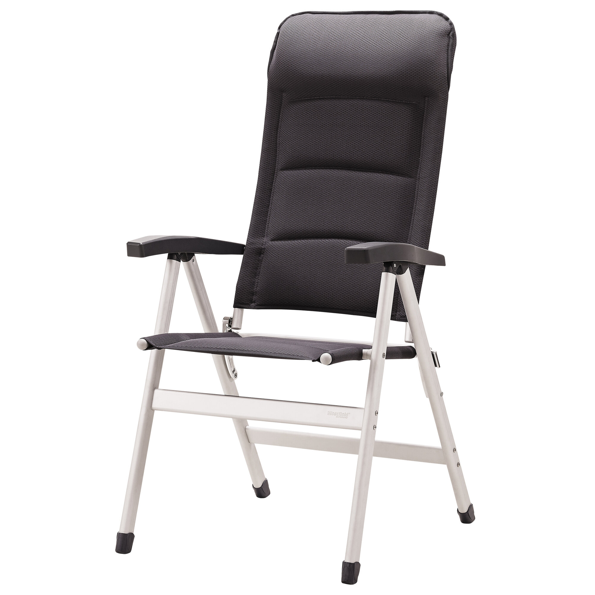 Westfield Campingstuhl Pioneer charcol grey - gepolstert, Vierbeinstuhl