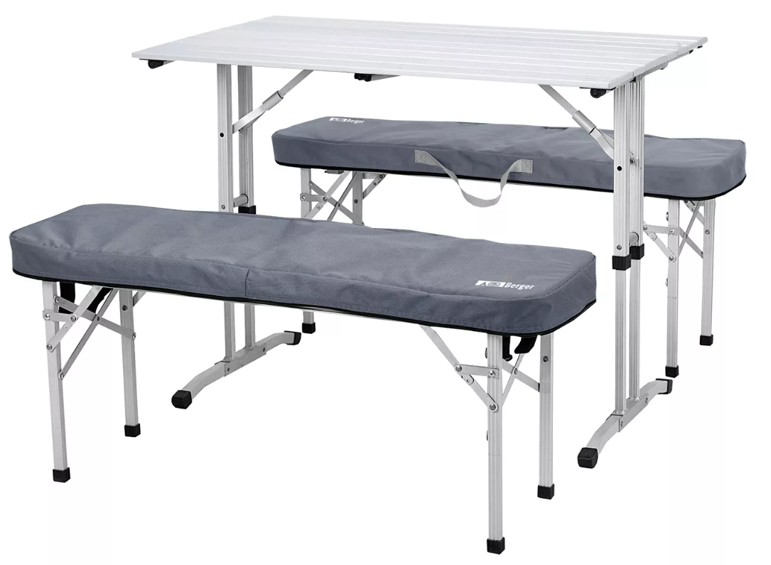 Berger Picknicktisch-Set 90x52.5cm