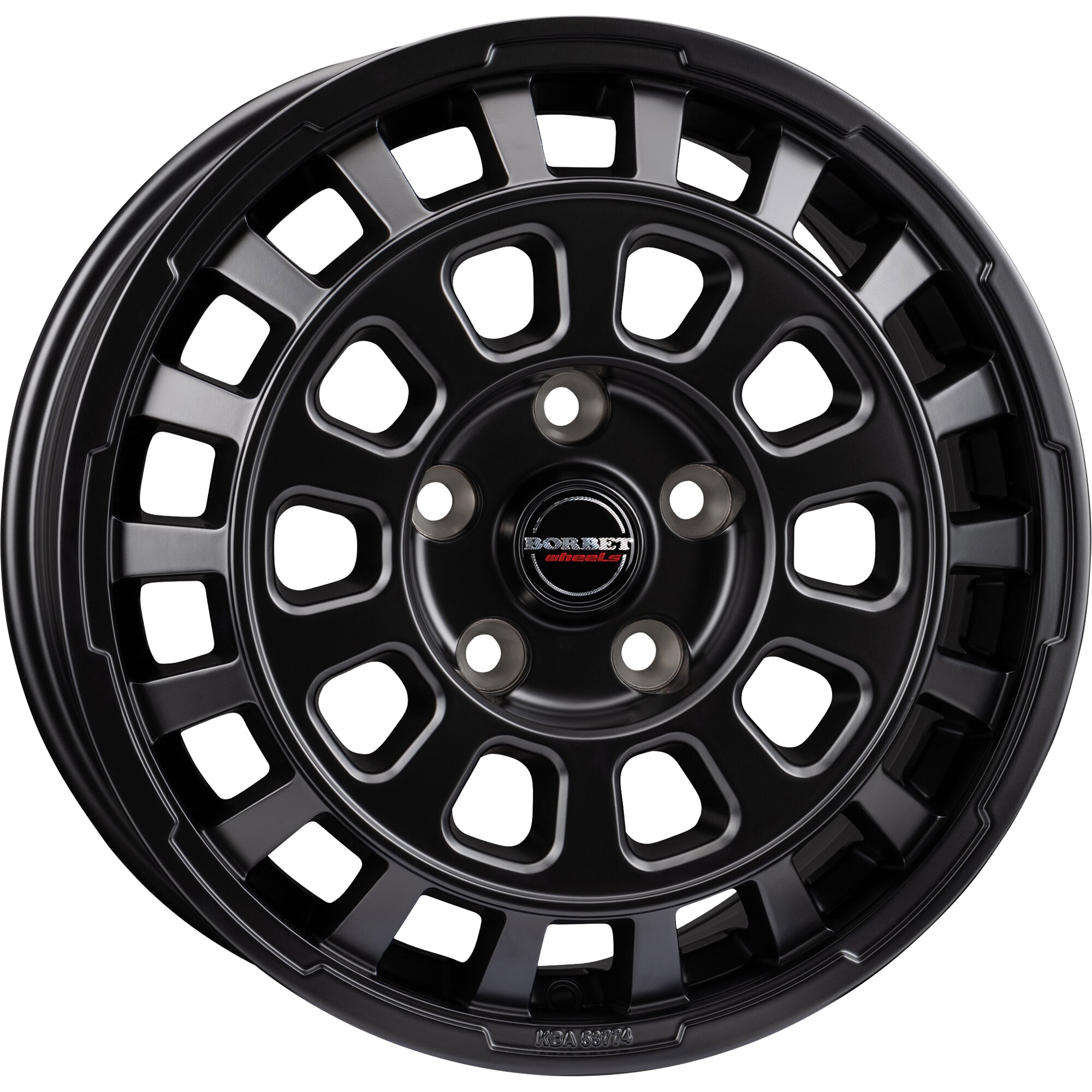 Borbet Aluminiumfelge Borbet CW7, black matt, 18 Zoll für Fiat Ducato mit Light-Chassis
