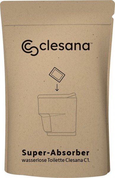 Clesana Absorber zum Aufsaugen der Flüssigkeit 20er